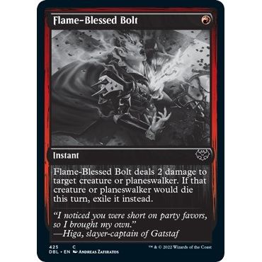 Image for Flame-Blessed Bolt (425) (DBL) - Magic: The Gathering