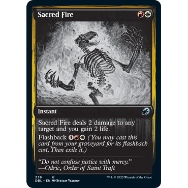 Image for Sacred Fire (239) (DBL) - Magic: The Gathering