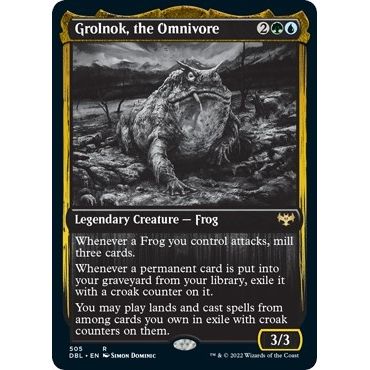 Image for Grolnok, the Omnivore (505) (DBL) - Magic: The Gathering