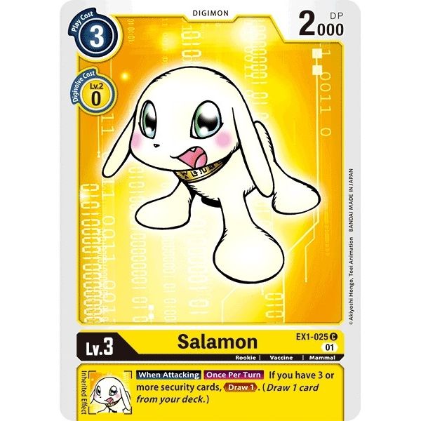 Image for Salamon (EX1-025 C) (EX01) - Digimon Card Game