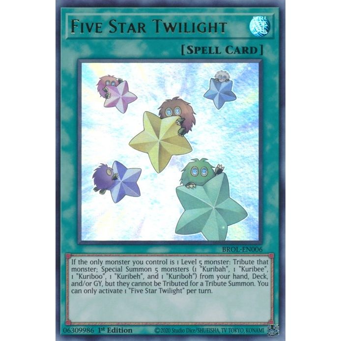 Image for Five Star Twilight (BROL-EN006) (BROL) - YuGiOh
