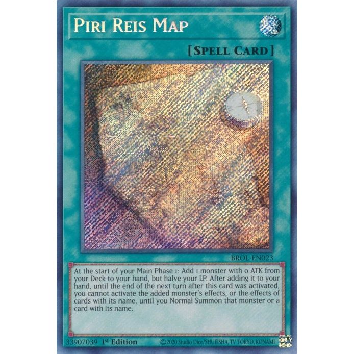 Image for Piri Reis Map (BROL-EN023) (BROL) - YuGiOh