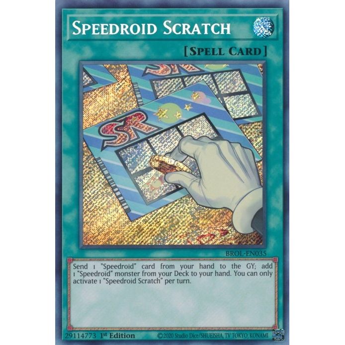Image for Speedroid Scratch (BROL-EN035) (BROL) - YuGiOh