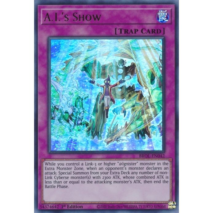 Image for A.I.'s Show (BROL-EN042) (BROL) - YuGiOh