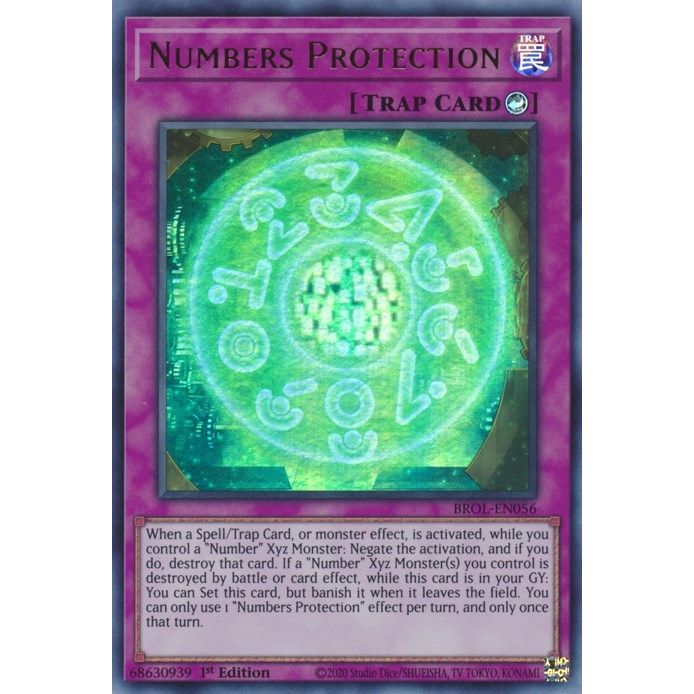 Image for Numbers Protection (BROL-EN056) (BROL) - YuGiOh