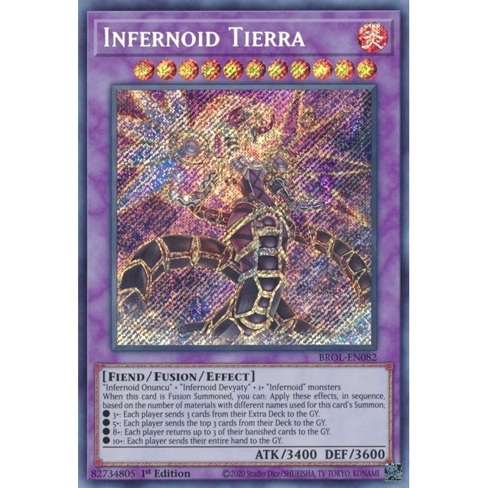 Image for Infernoid Tierra (BROL-EN082) (BROL) - YuGiOh