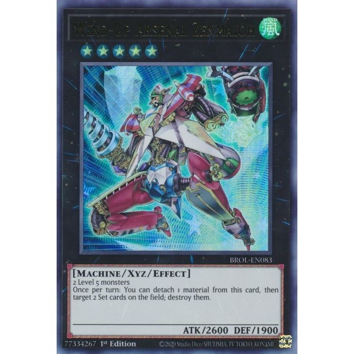 Image for Wind-Up Arsenal Zenmaioh (BROL-EN083) (BROL) - YuGiOh
