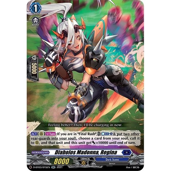 Image for Diabolos Madonna, Regina (D-BT03/015EN) (D-BT03) - Cardfight Vanguard