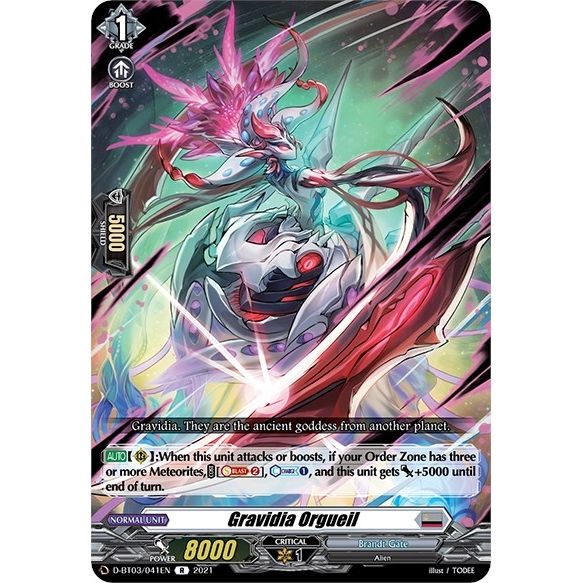 Image for Gravidia Orgueil (D-BT03/041EN) (D-BT03) - Cardfight Vanguard