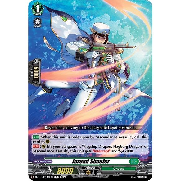 Image for Inroad Shooter (D-BT03/113EN) (D-BT03) - Cardfight Vanguard