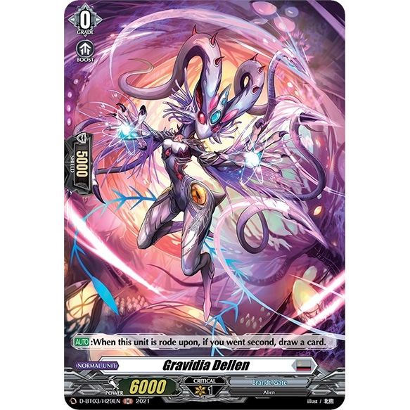 Image for Gravidia Dellen (Holo) (D-BT03/H29EN) (D-BT03) - Cardfight Vanguard