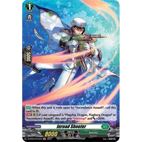 Image for Inroad Shooter (Holo) (D-BT03/H47EN) (D-BT03) - Cardfight Vanguard