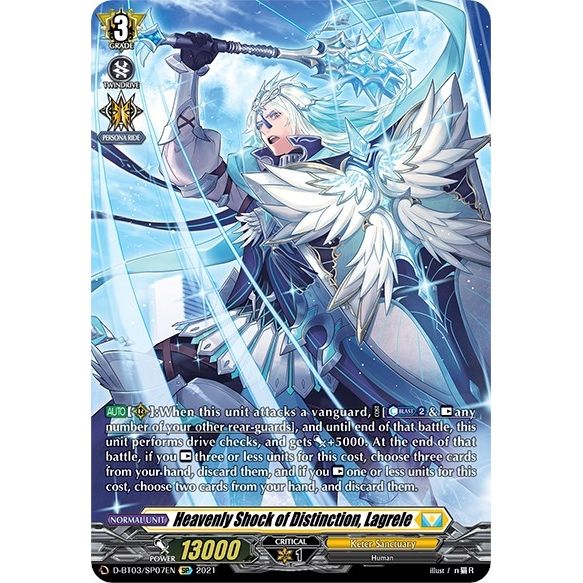 Image for Heavenly Shock of Distinction, Lagrele (SP) (D-BT03/SP07EN) (D-BT03) - Cardfight Vanguard