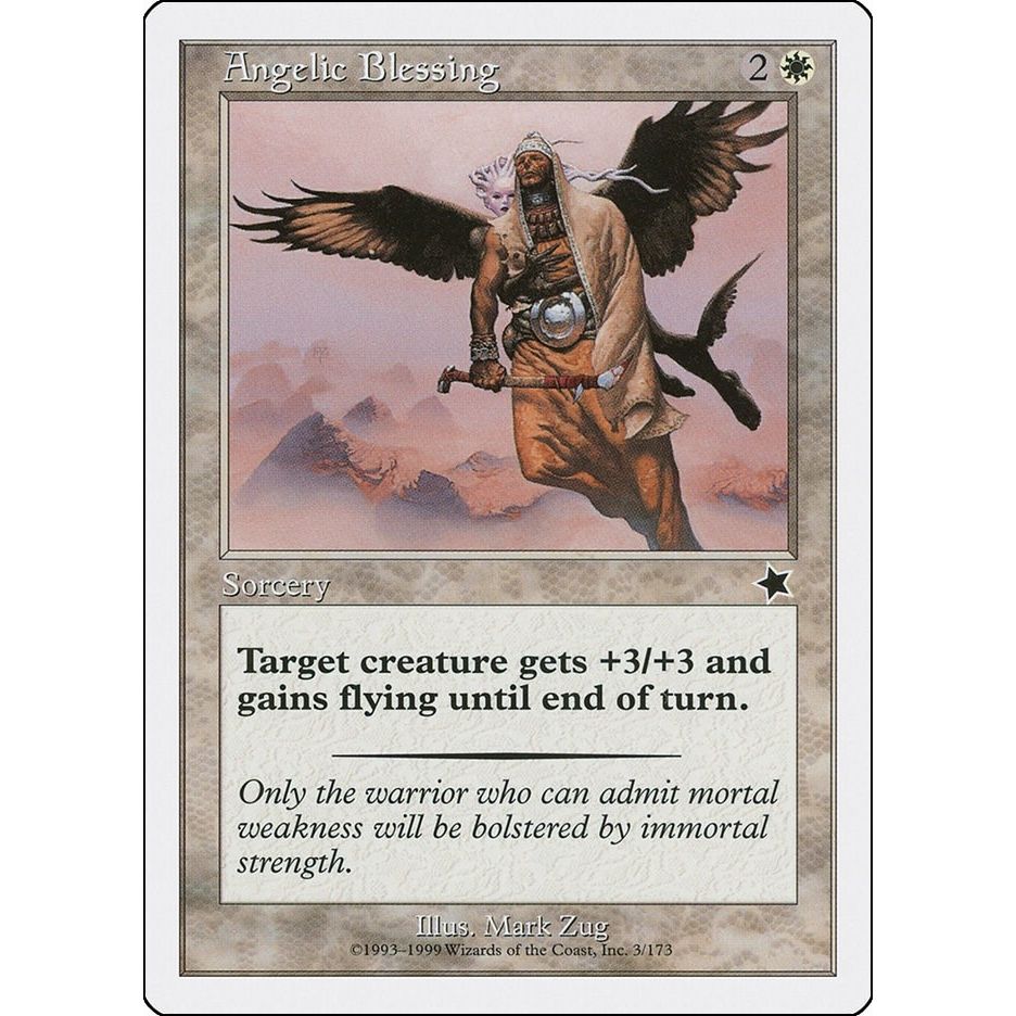 Image for Angelic Blessing (3) (S99) - Magic: The Gathering