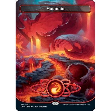 Image for Mountain (238) (Borderless) (238) (UNF) - Magic: The Gathering