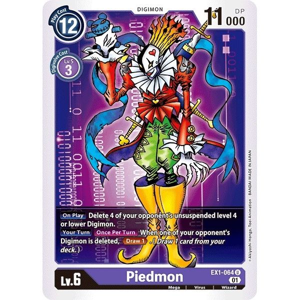Image for Piedmon (EX1-064 U) (EX01) - Digimon Card Game