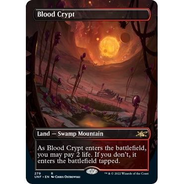 Image for Blood Crypt (Borderless) (279) (UNF) - Magic: The Gathering