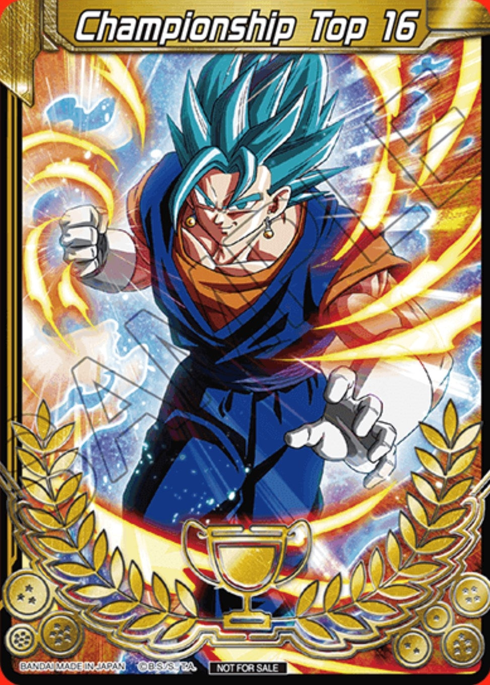 Image for Championship Final 2021 Merit Card (Top 16) (TPR) - Dragon Ball Super: Masters