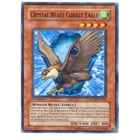 Image for Crystal Beast Cobalt Eagle (FOTB-EN006) (FOTB) - YuGiOh