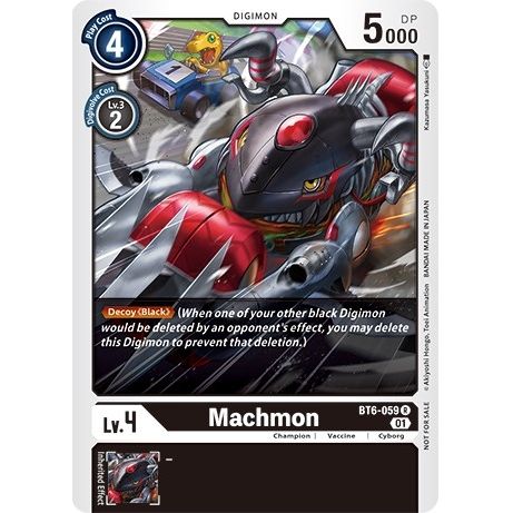 Image for Machmon (BT6-059 R) (RPC) - Digimon Card Game