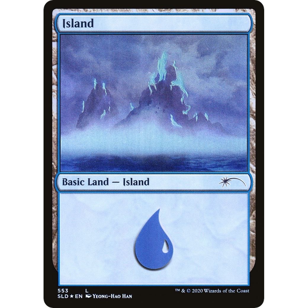 Image for Island (553) (553) (SLD) - Magic: The Gathering