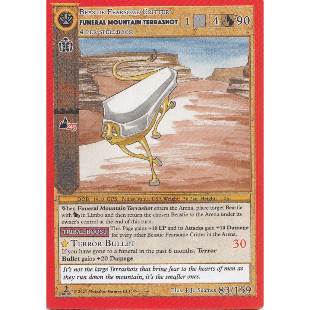 Image for Funeral Mountain Terrashot (83) (CN2E) - MetaZoo