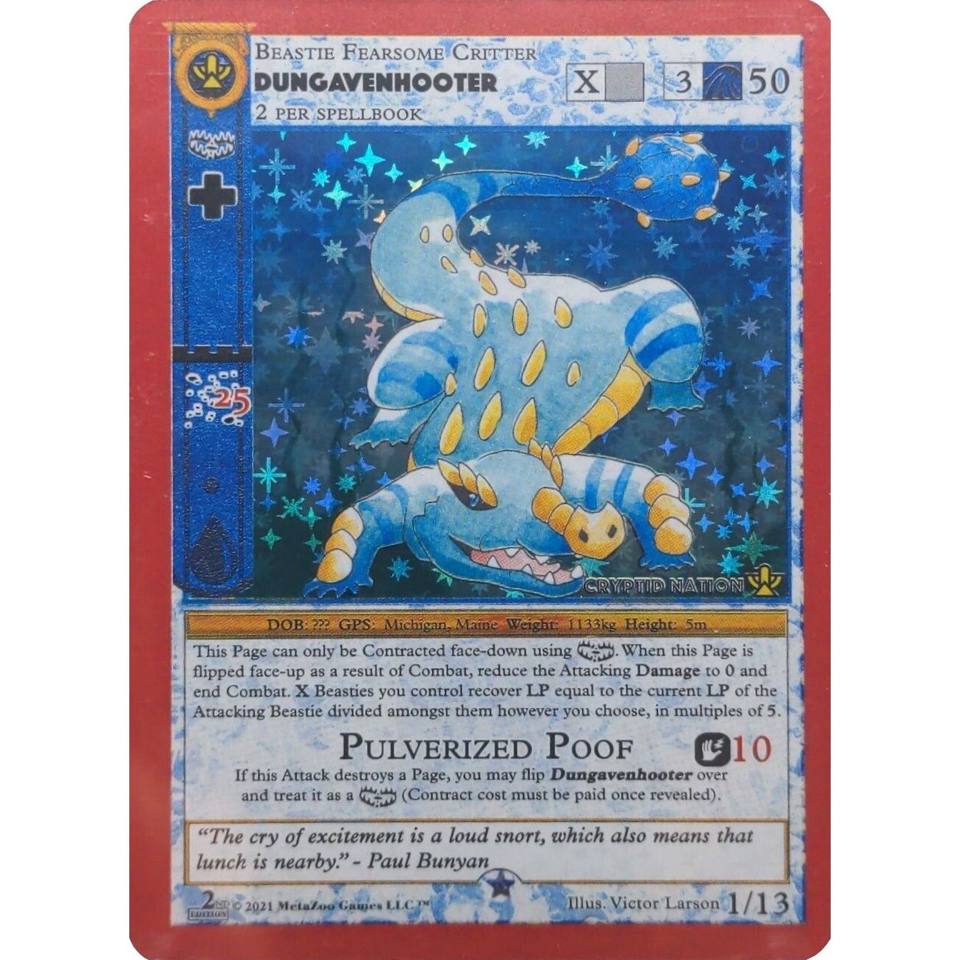Image for Dungavenhooter (1) (CN2E-RE) - MetaZoo