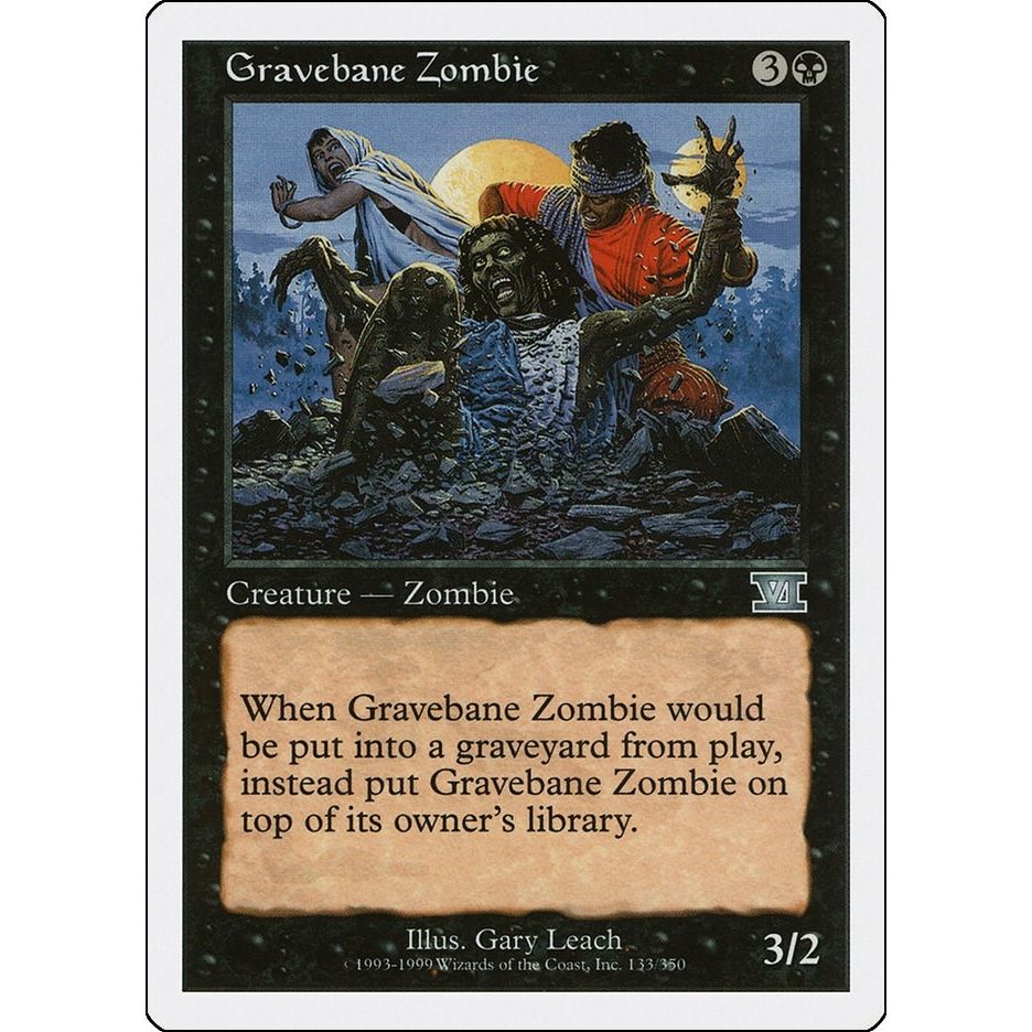 Image for Gravebane Zombie (133) (6ED) - Magic: The Gathering