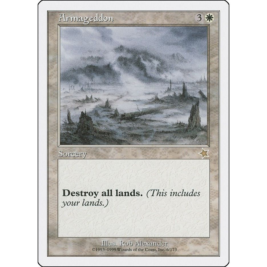 Image for Armageddon (6) (S99) - Magic: The Gathering