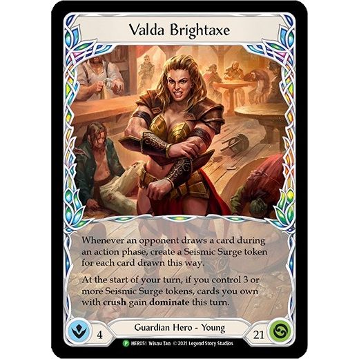 Image for Valda Brightaxe - HER051 (HER051) (PR) - Flesh and Blood TCG