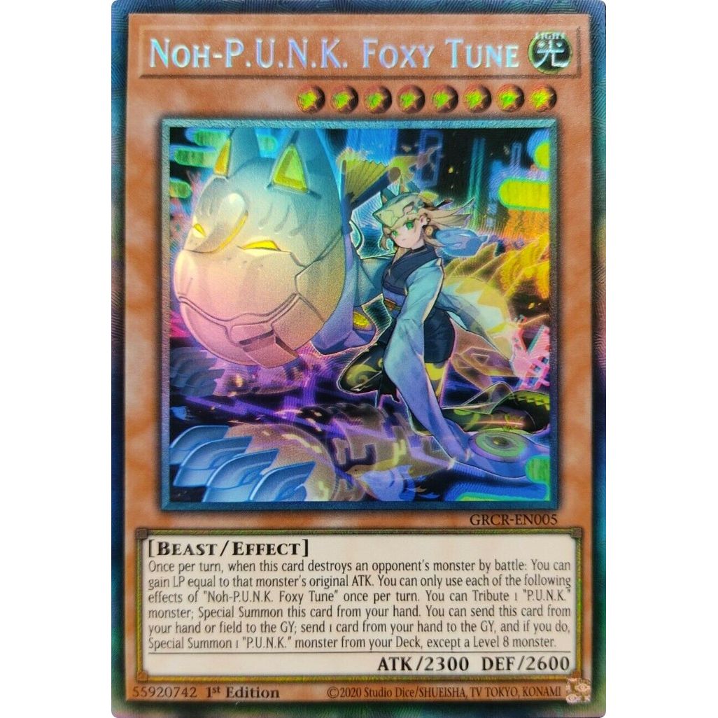 Image for Noh-P.U.N.K. Foxy Tune (CR) (GRCR-EN005) (GRCR) - YuGiOh