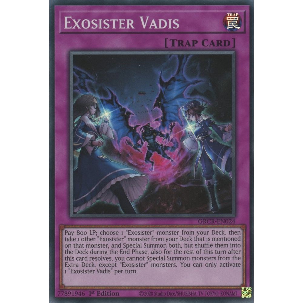 Image for Exosister Vadis (GRCR-EN024) (GRCR) - YuGiOh