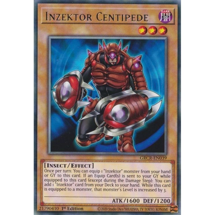 Image for Inzektor Centipede (GRCR-EN039) (GRCR) - YuGiOh