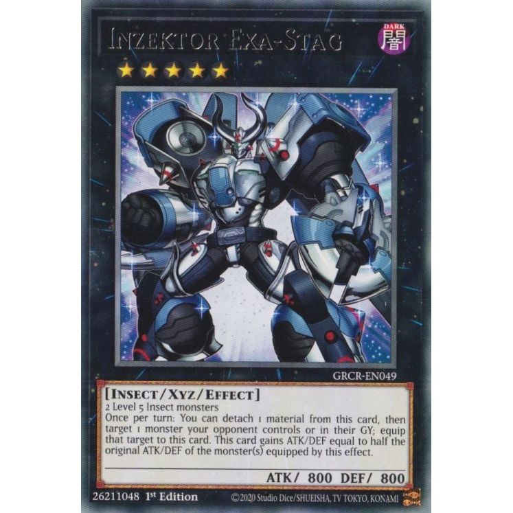 Image for Inzektor Exa-Stag (GRCR-EN049) (GRCR) - YuGiOh