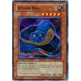 Image for Venom Boa (TAEV-EN016) (TAEV) - YuGiOh