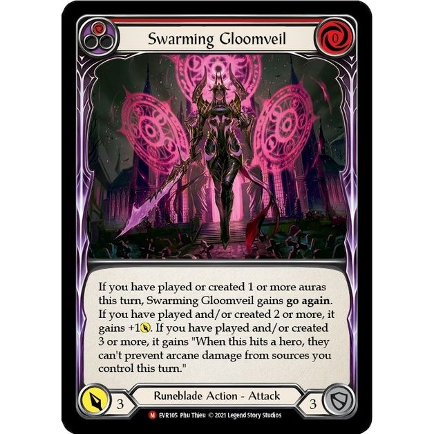 Image for Swarming Gloomveil (EVR105) (EVR) - Flesh and Blood TCG