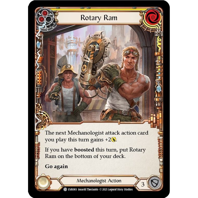 Image for Rotary Ram (Yellow) (EVR083) (EVR) - Flesh and Blood TCG