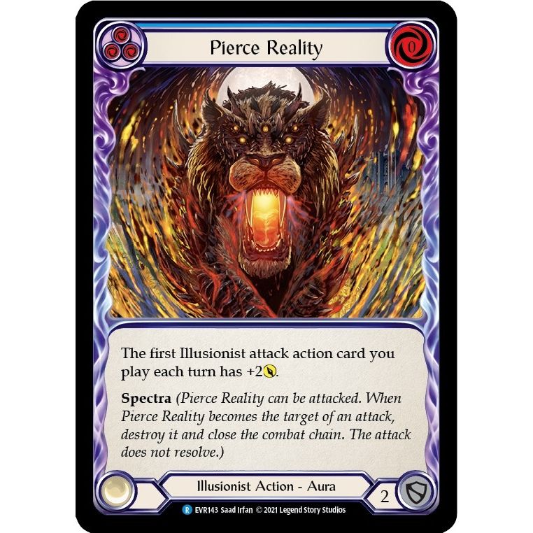Image for Pierce Reality (EVR143) (EVR) - Flesh and Blood TCG