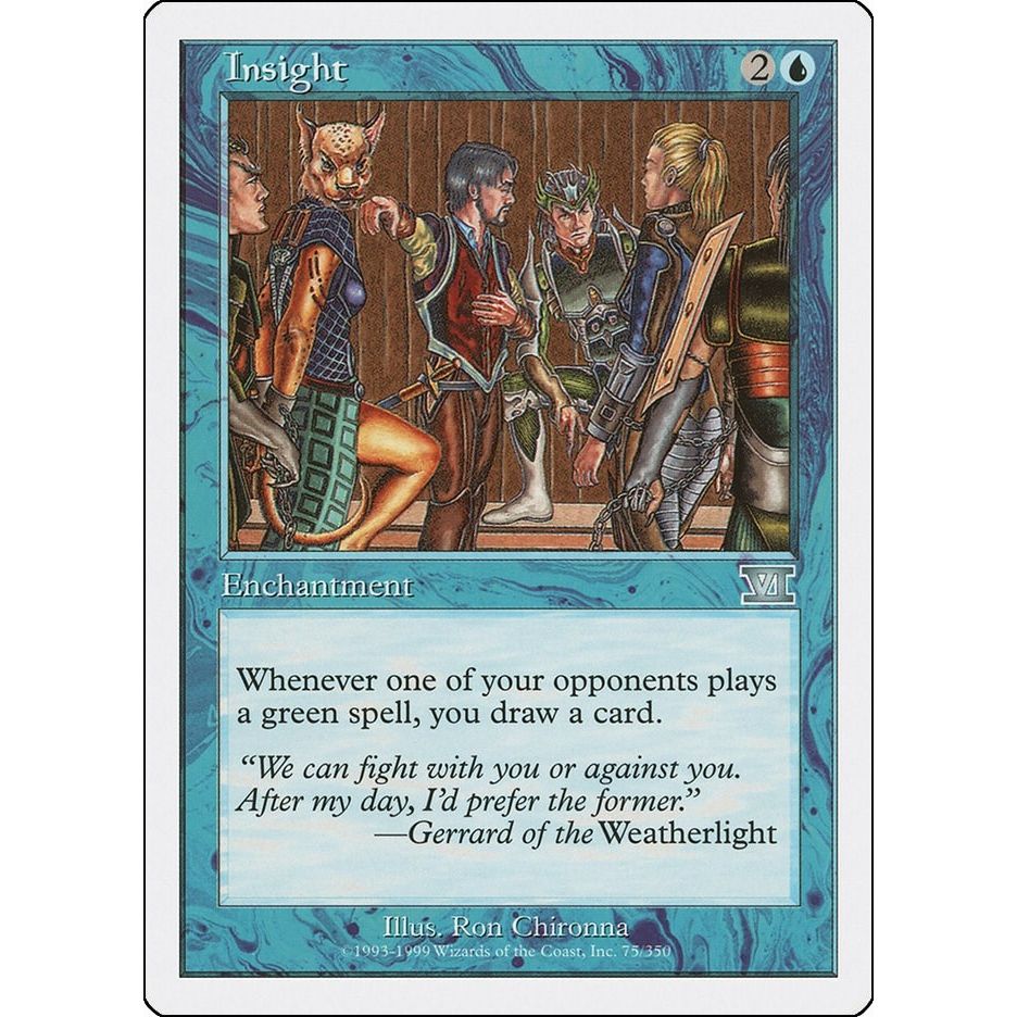 Image for Insight (75) (6ED) - Magic: The Gathering
