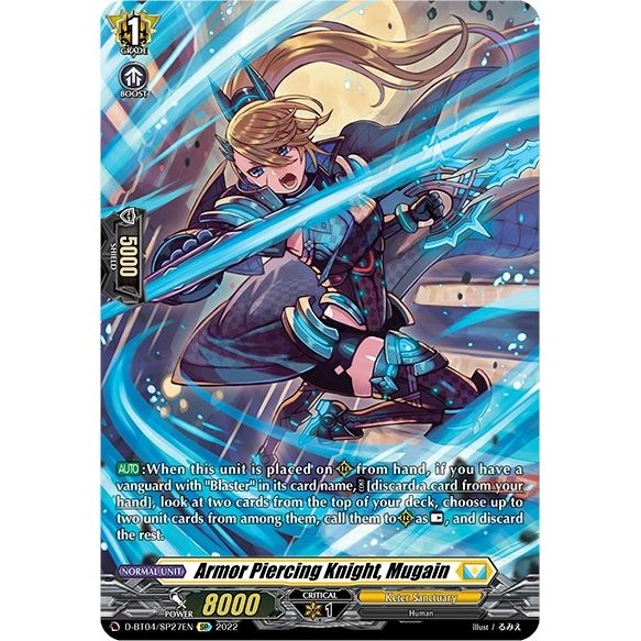 Image for Armor Piercing Knight, Mugain (SP) (D-BT04/SP27EN) (D-BT04) - Cardfight Vanguard