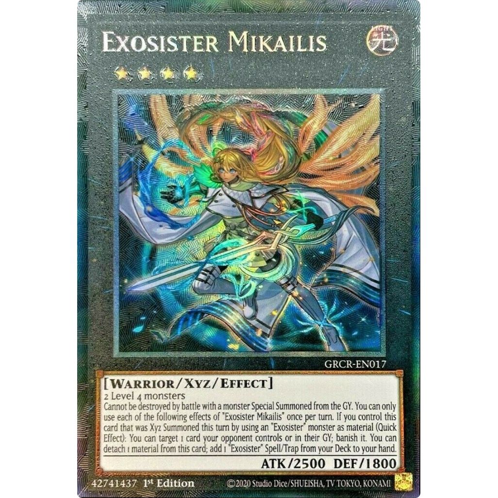 Image for Exosister Mikailis (CR) (GRCR-EN017) (GRCR) - YuGiOh