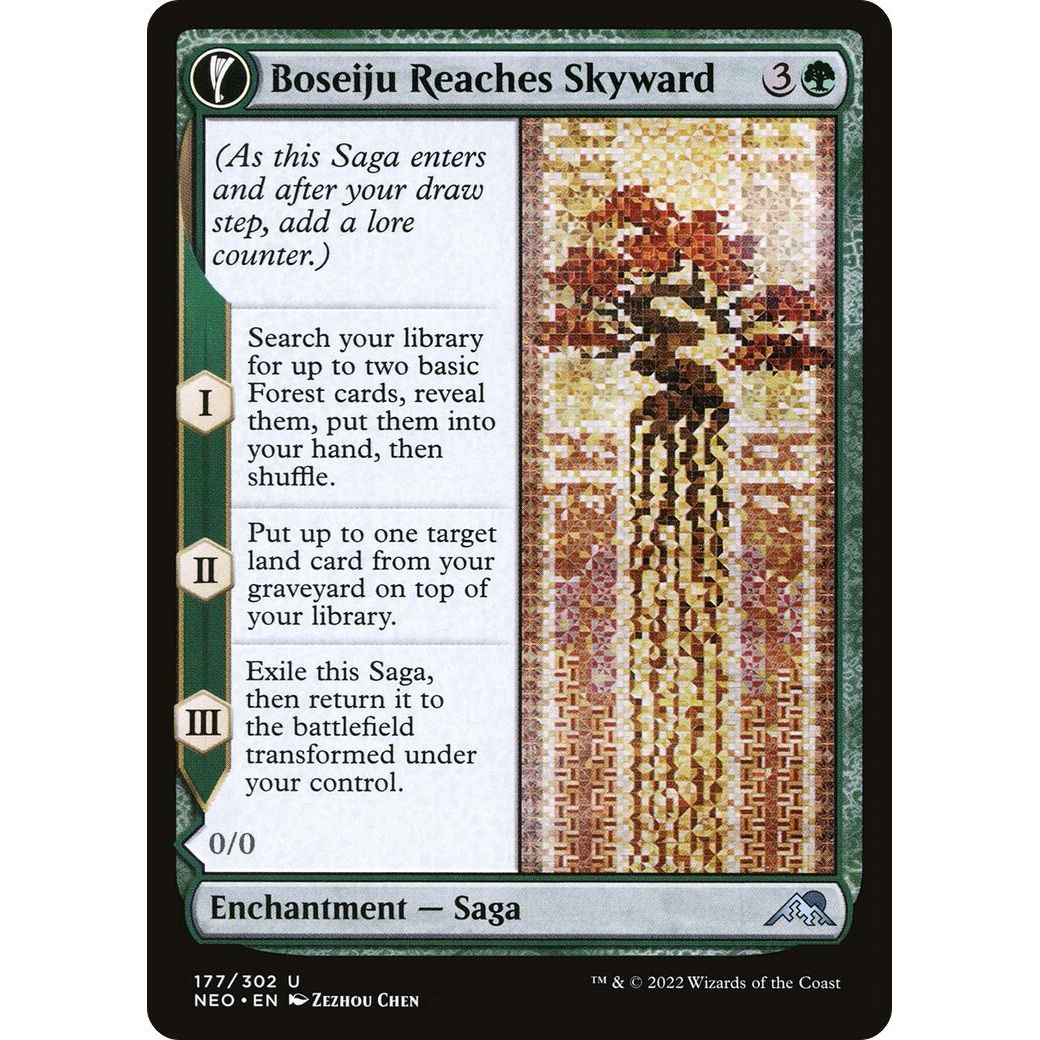 Image for Boseiju Reaches Skyward (177) (NEO) - Magic: The Gathering