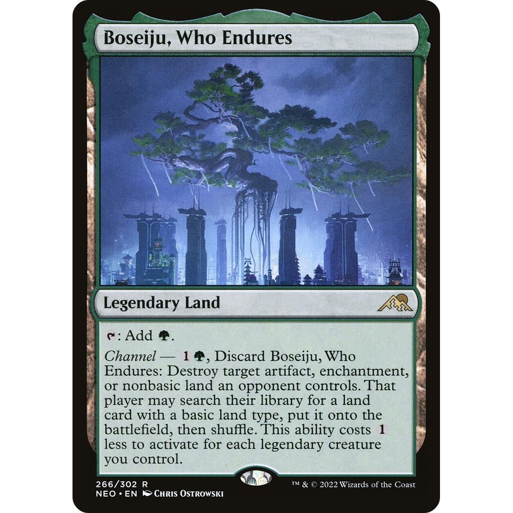 Image for Boseiju, Who Endures (266) (NEO) - Magic: The Gathering