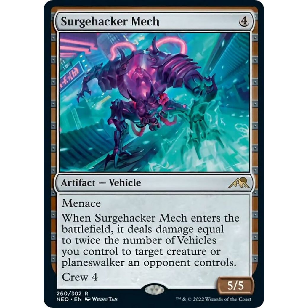 Image for Surgehacker Mech (260) (NEO) - Magic: The Gathering