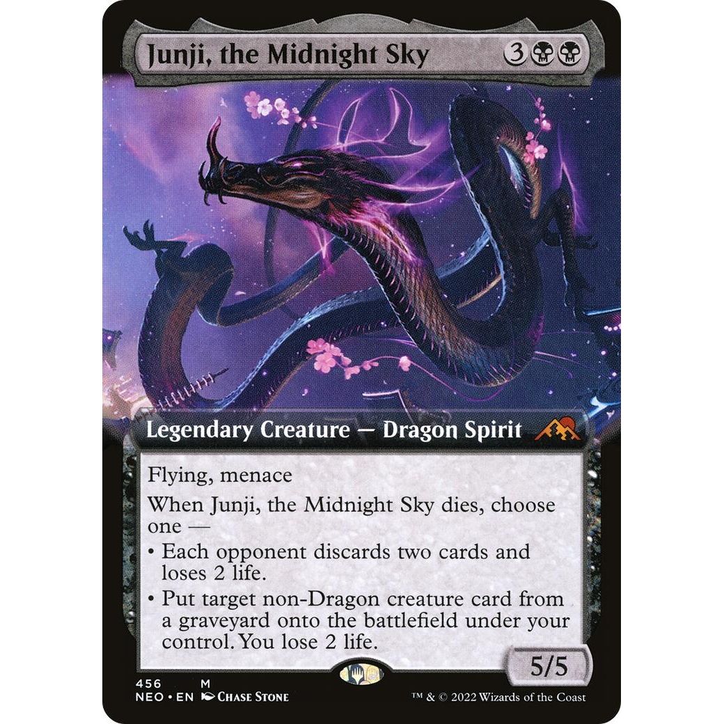 Image for Junji, the Midnight Sky (Extended Art) (456) (NEO) - Magic: The Gathering
