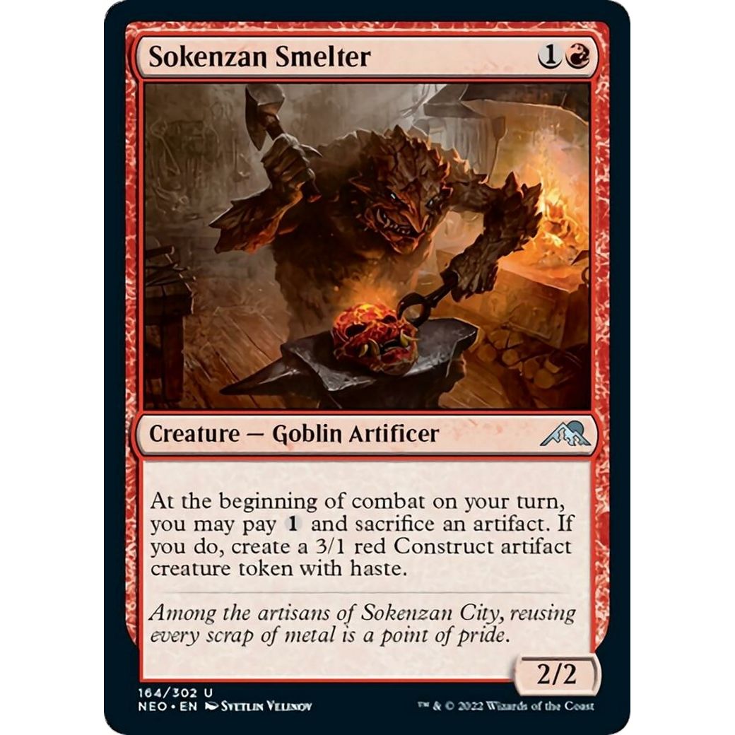 Image for Sokenzan Smelter (164) (NEO) - Magic: The Gathering