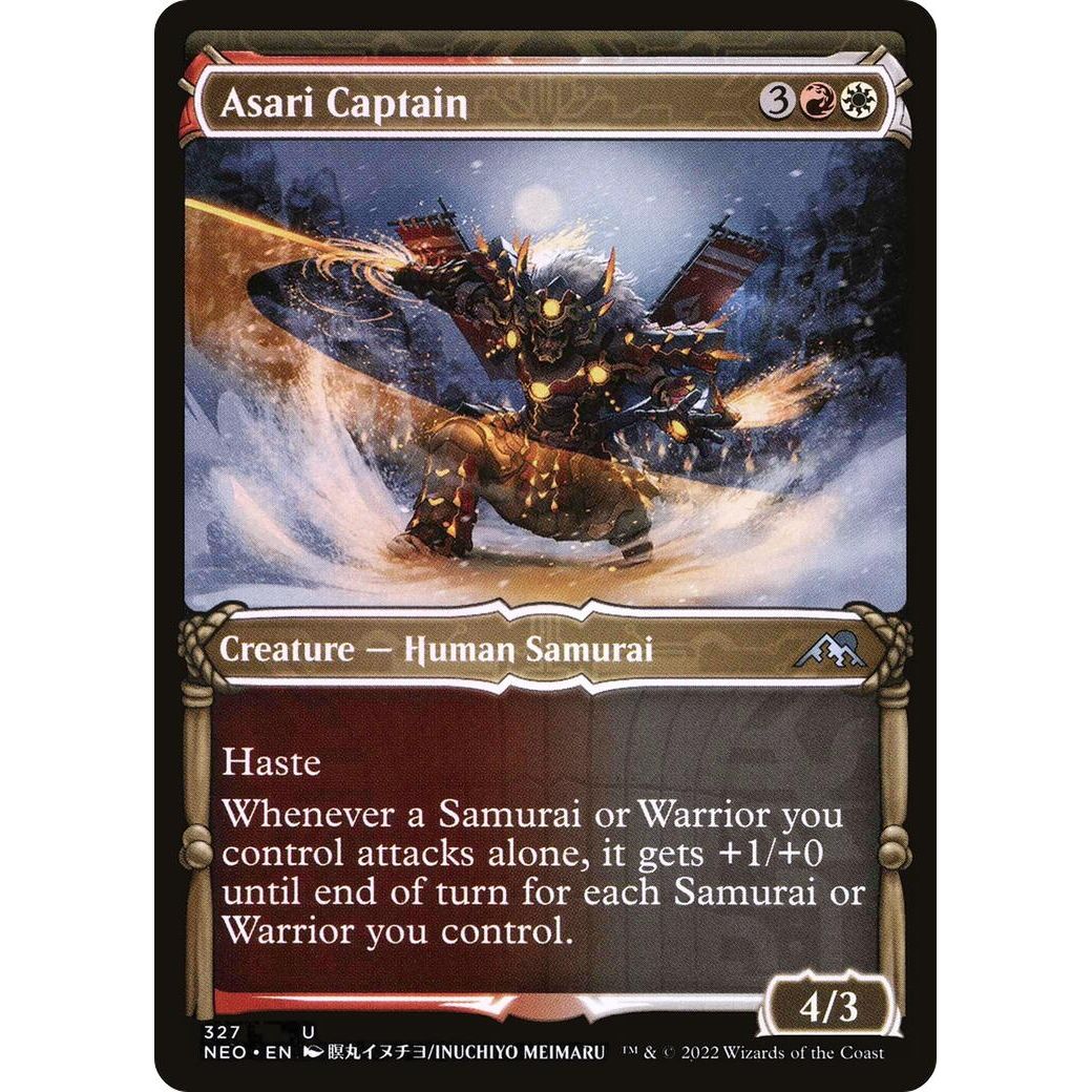 Image for Asari Captain (Showcase) (327) (NEO) - Magic: The Gathering