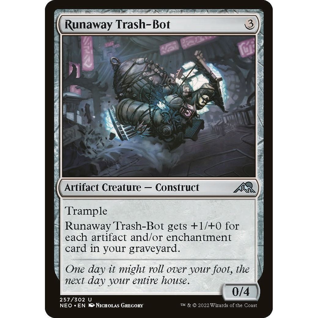 Image for Runaway Trash-Bot (257) (NEO) - Magic: The Gathering