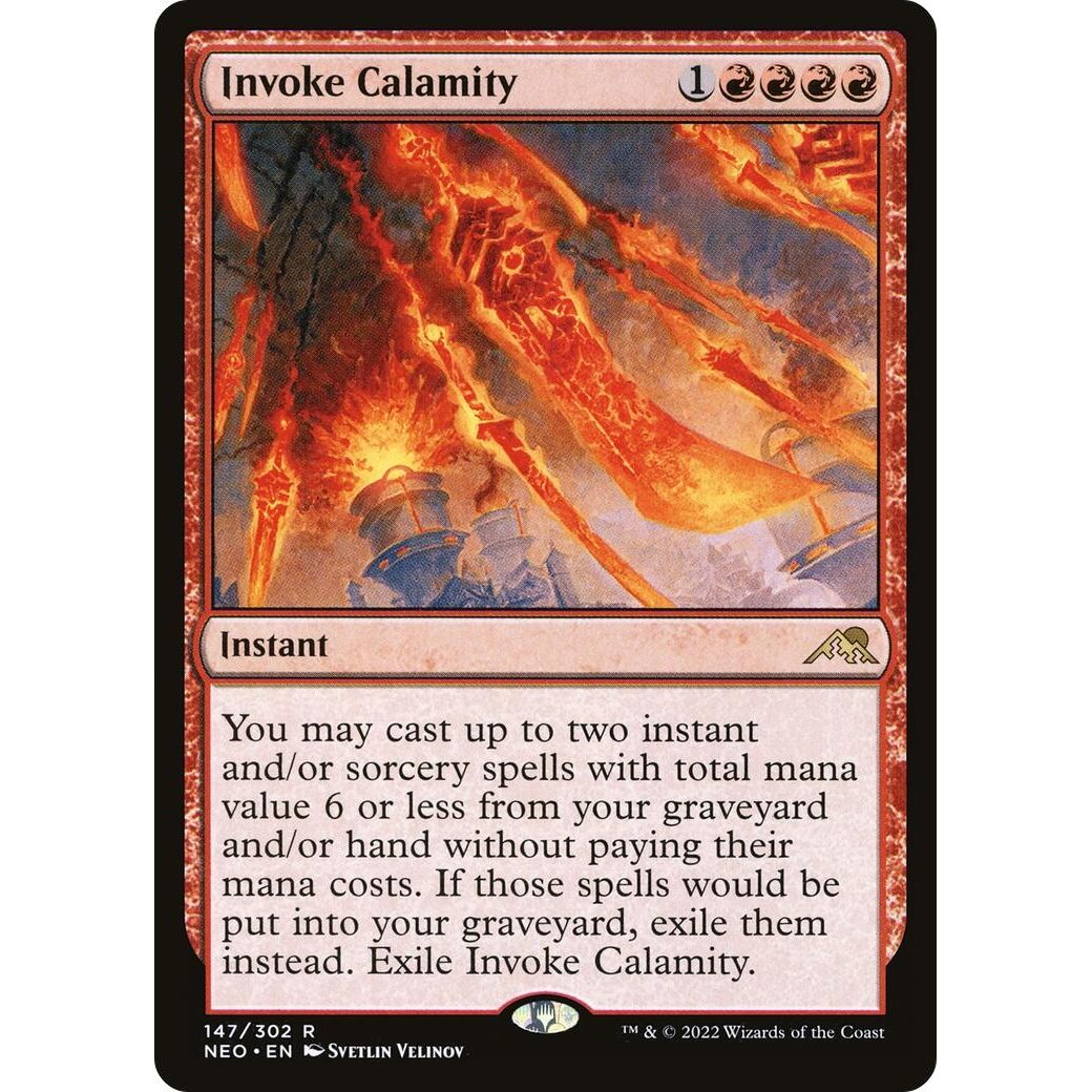 Image for Invoke Calamity (147) (NEO) - Magic: The Gathering