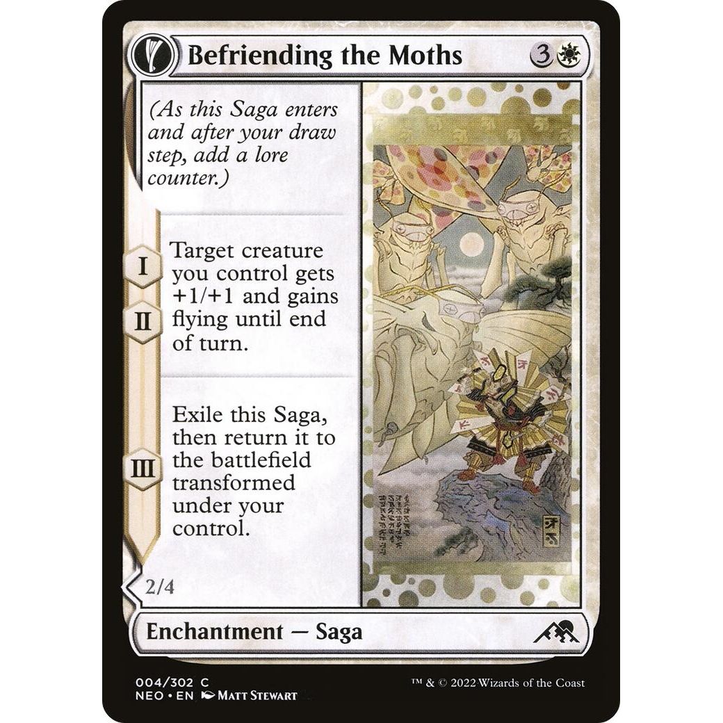 Image for Befriending the Moths (4) (NEO) - Magic: The Gathering